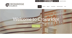 Desktop Screenshot of crossridgechurch.ca